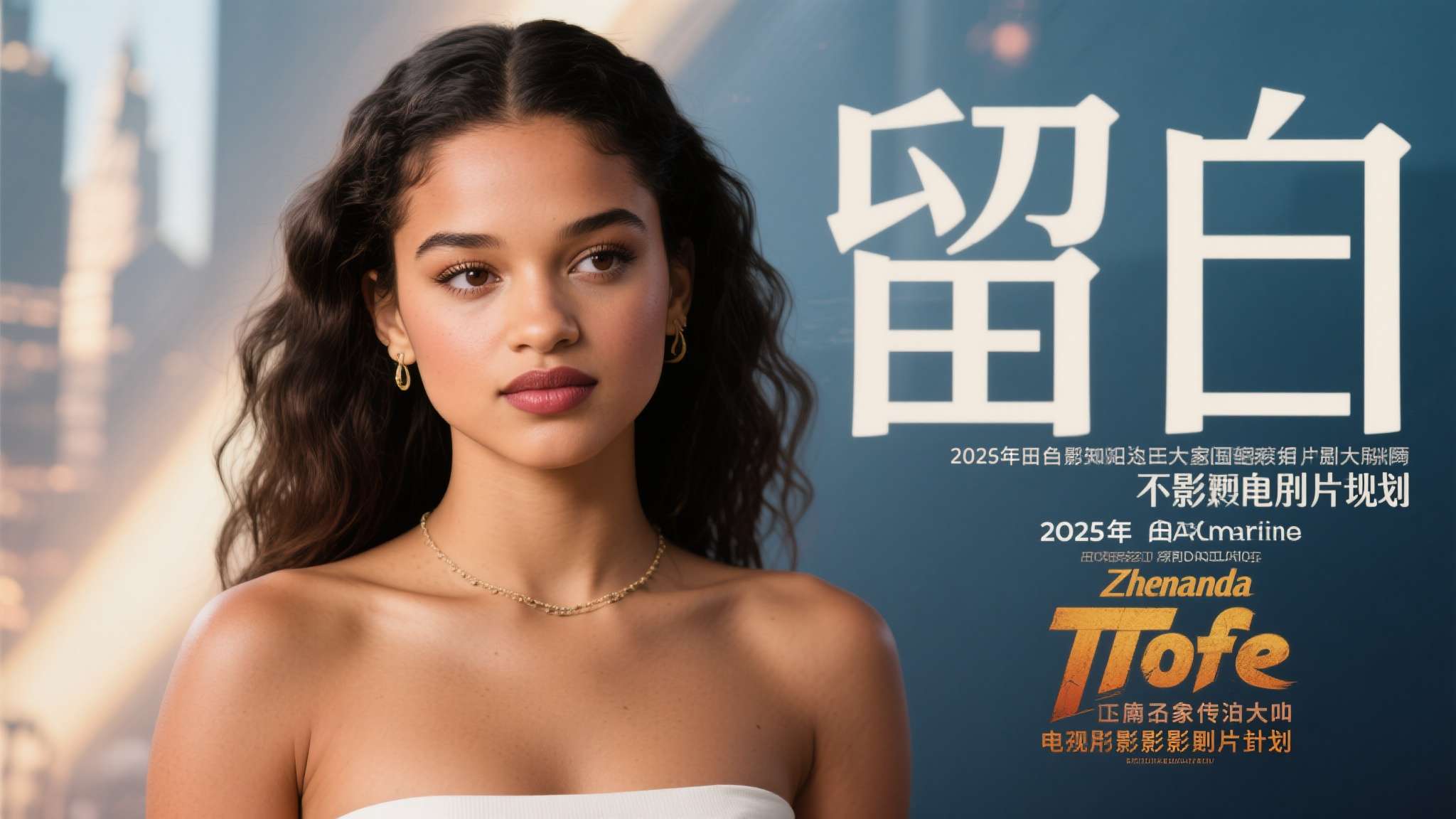 目前可以确认的是，赞达亚在2025年并没有已知的大体量院线作品排片计划。这种主动